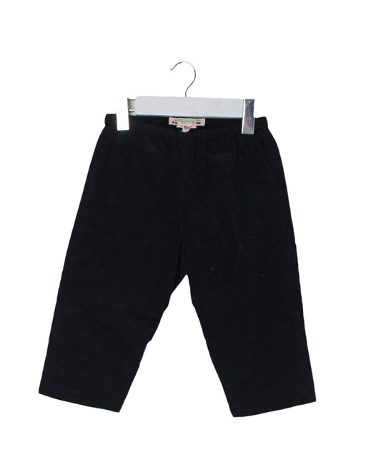 A Black Casual Pants from Bonpoint in size 3-6M for boy. (Front View)
