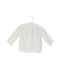A Ivory Long Sleeve Tops from Bonpoint in size 3-6M for girl. (Front View)