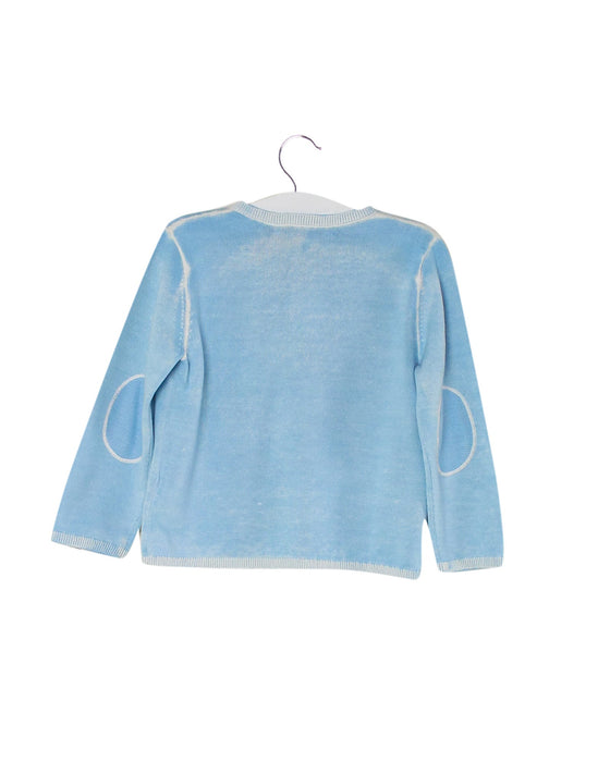 A Blue Knit Sweaters from Bonpoint in size 6-12M for boy. (Back View)