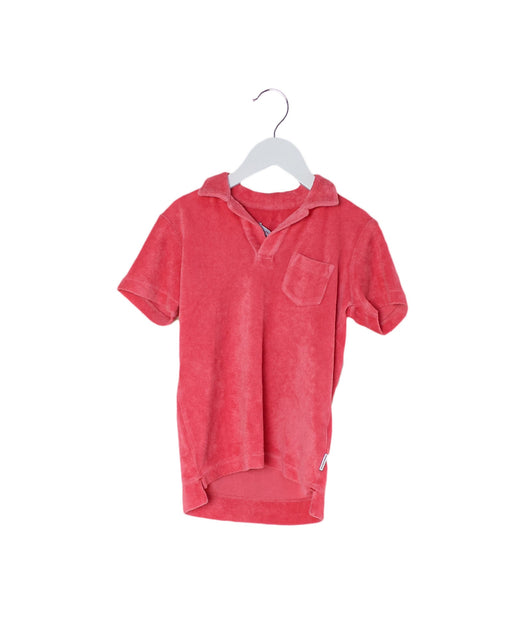 A Pink Short Sleeve Tops from Orlebar Brown in size 4T for boy. (Front View)