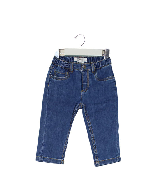 A Blue Jeans from Bonpoint in size 6-12M for boy. (Front View)