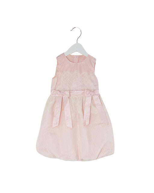 A Pink Short Sleeve Dresses from Nicholas & Bears in size 2T for girl. (Front View)