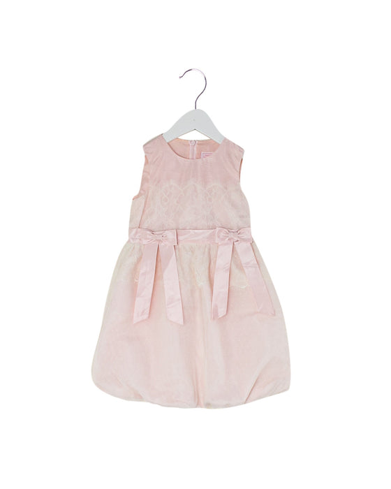 A Pink Short Sleeve Dresses from Nicholas & Bears in size 2T for girl. (Front View)