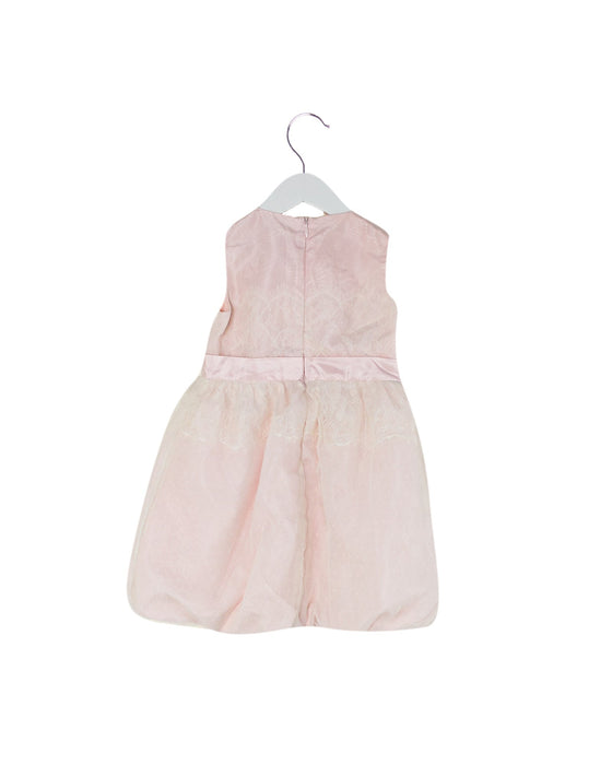 A Pink Short Sleeve Dresses from Nicholas & Bears in size 2T for girl. (Back View)