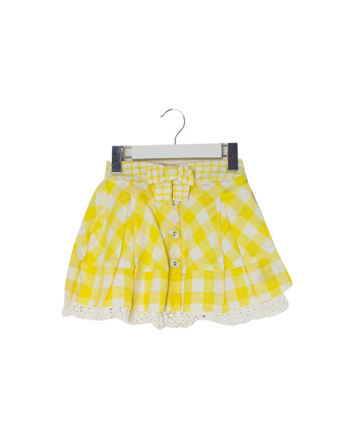 A Yellow Short Skirts from Nicholas & Bears in size 4T for girl. (Front View)