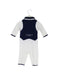 A White Long Sleeve Jumpsuits from Chickeeduck in size 6-12M for boy. (Back View)