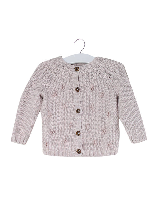 A Pink Cardigans from Cynthia Rowley in size 6-12M for girl. (Front View)