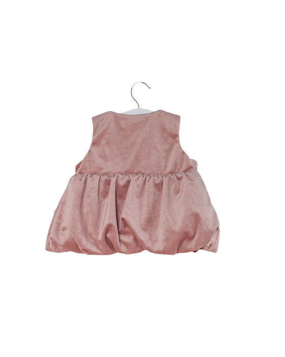 A Pink Dress Up Vests from Catherine Malandrino in size 6-12M for girl. (Back View)