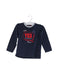 A Navy Long Sleeve Tops from Armani in size 6-12M for boy. (Front View)