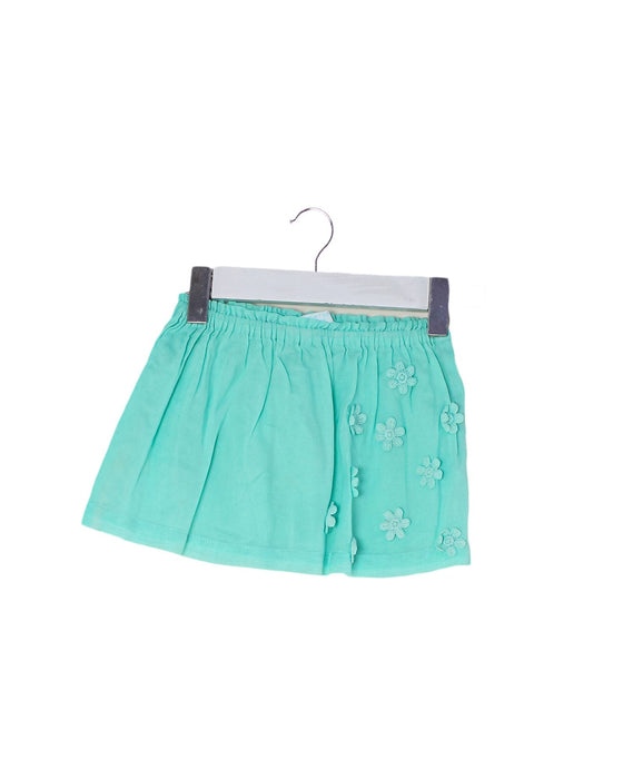 A Green Short Skirts from Gingersnaps in size 12-18M for girl. (Front View)