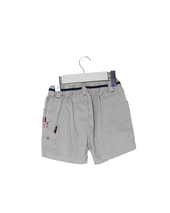 A Taupe Shorts from Mides in size 3-6M for boy. (Back View)