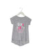 A Grey Short Sleeve Tops from 3Pommes in size 2T for girl. (Front View)