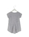 A Grey Short Sleeve Tops from 3Pommes in size 2T for girl. (Back View)
