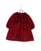 A Red Long Sleeve Dresses from Nicholas & Bears in size 12-18M for girl. (Front View)