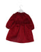 A Red Long Sleeve Dresses from Nicholas & Bears in size 12-18M for girl. (Back View)