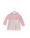 A Pink Long Sleeve Dresses from Chickeeduck in size 12-18M for girl. (Front View)