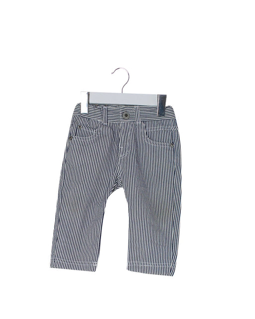 A Navy Casual Pants from Steiff in size 3-6M for boy. (Front View)