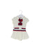 A Ivory Short Sleeve Bodysuits from Nicholas & Bears in size 6-12M for girl. (Front View)