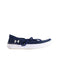 A Navy Sneakers from Under Armour in size 7Y for boy. (Back View)
