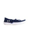 A Navy Sneakers from Under Armour in size 7Y for boy. (Back View)