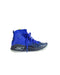 A Blue Sneakers from Under Armour in size 11Y for boy. (Back View)