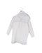 A White Lightweight Jackets from Kingkow in size 4T for neutral. (Back View)