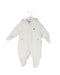 A White Snowsuits from Ferrari in size 6-12M for girl. (Front View)