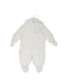 A White Snowsuits from Ferrari in size 6-12M for girl. (Back View)