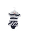 A Navy Short Sleeve Bodysuits from Ferrari in size 6-12M for girl. (Front View)