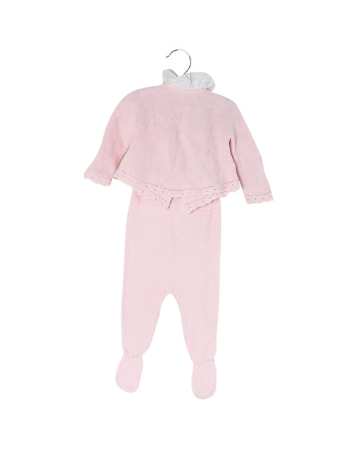 A Pink Pants Sets from Nanos in size 3-6M for girl. (Front View)