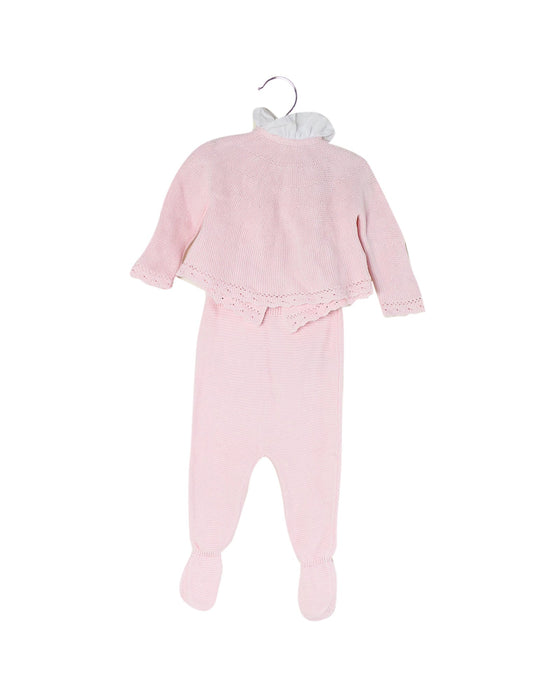 A Pink Pants Sets from Nanos in size 3-6M for girl. (Front View)