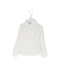 A Ivory Long Sleeve Tops from Mayoral in size 6T for girl. (Front View)