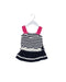 A Navy Skirt Sets from Nicholas & Bears in size 6-12M for girl. (Front View)