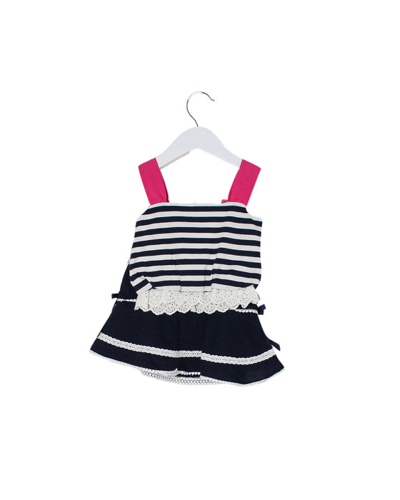 A Navy Skirt Sets from Nicholas & Bears in size 6-12M for girl. (Back View)