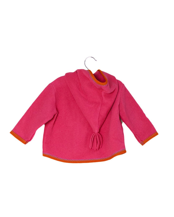 A Pink Lightweight Jackets from Hanna Andersson in size 0-3M for girl. (Back View)