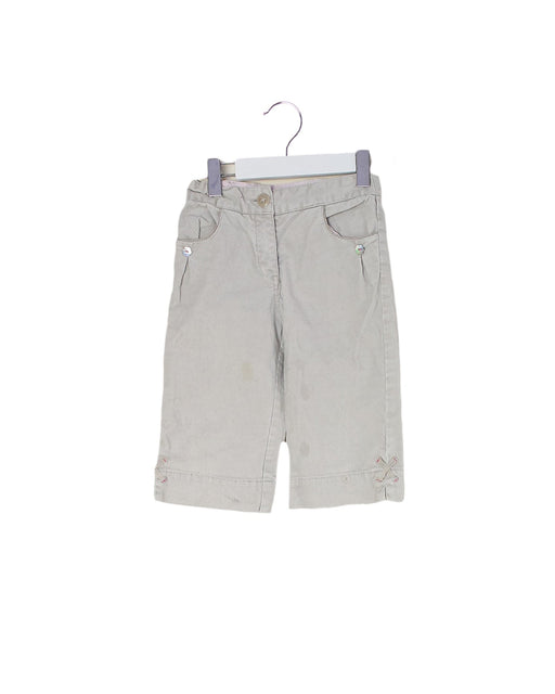 A Grey Casual Pants from Jacadi in size 4T for girl. (Front View)