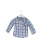 A Blue Shirts from Sergent Major in size 12-18M for boy. (Front View)