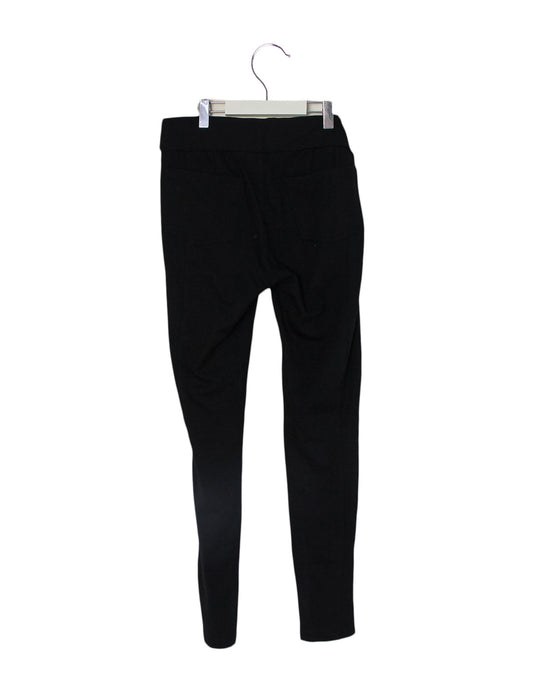 A Black Leggings from Slacks & Co in size M for maternity. (Back View)