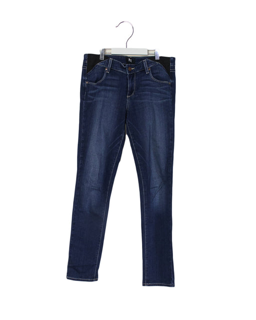 A Blue Jeans from PAIGE in size M for maternity. (Front View)