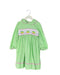 A Green Long Sleeve Dresses from Marmellata in size 4T for girl. (Front View)