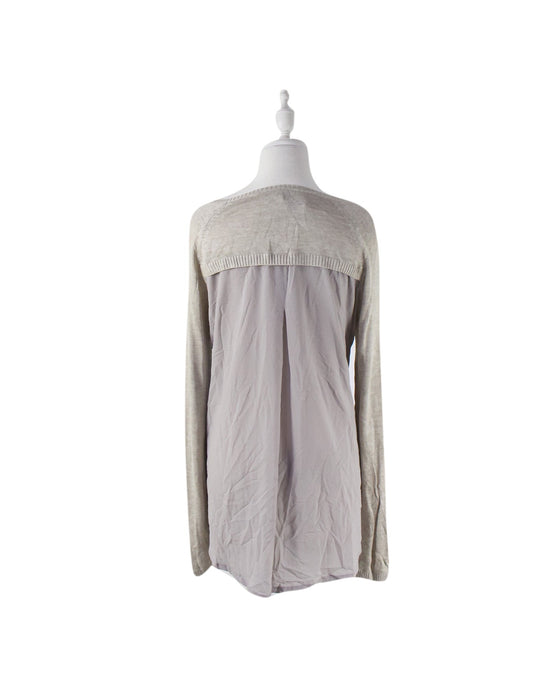 A Beige Knit Sweaters from Seraphine in size L for maternity. (Back View)