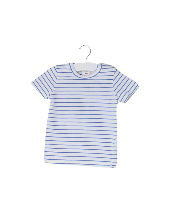 A Blue Short Sleeve T Shirts from Seed in size 3-6M for neutral. (Front View)