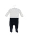 A Navy Long Sleeve Jumpsuits from Steiff in size 0-3M for boy. (Back View)