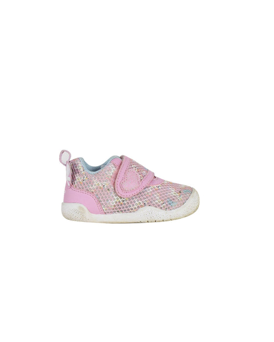 A Pink Sneakers from Dr. Kong in size 12-18M for girl. (Back View)