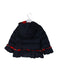 A Navy Puffer/Quilted Jackets from Nicholas & Bears in size 4T for girl. (Back View)