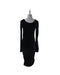 A Black Long Sleeve Dresses from Isabella Oliver in size S for maternity. (Back View)