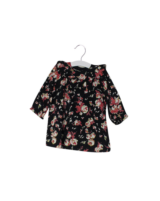 A Black Long Sleeve Dresses from Bonpoint in size 12-18M for girl. (Front View)