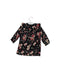 A Black Long Sleeve Dresses from Bonpoint in size 12-18M for girl. (Back View)