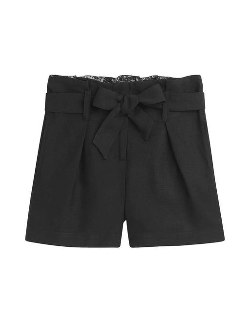 A Navy Shorts from Bonpoint in size 6T for girl. (Front View)