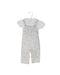 A White Short Sleeve Bodysuits from Dr. Kid in size 6-12M for girl. (Front View)